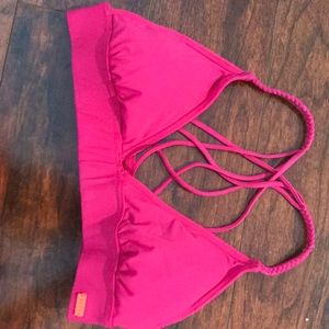 ROXY PINK BIKINI TOP SIZE S